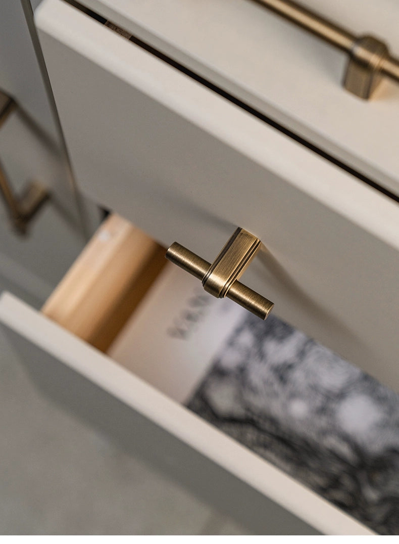 Antique Bronze Solid Brass Cabinet Handle