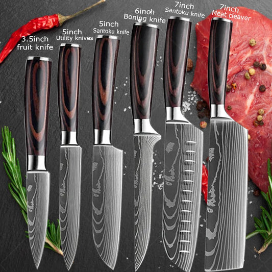 Kitchen Knives Set