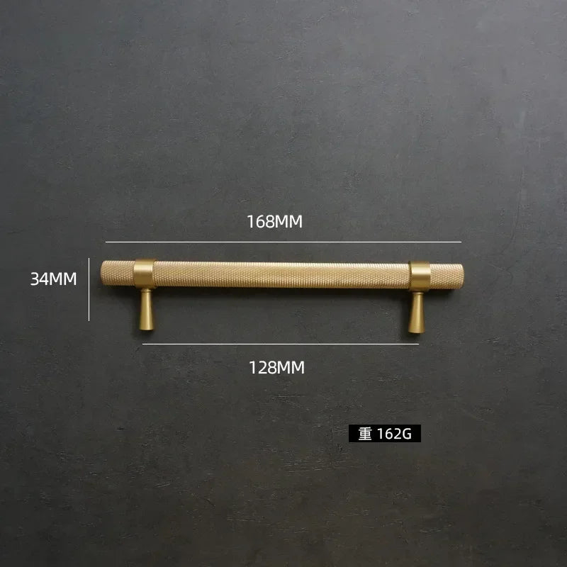 Long Knurled Handle Cabinet