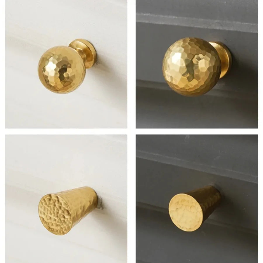 Solid Brass Hand Hammer Handles