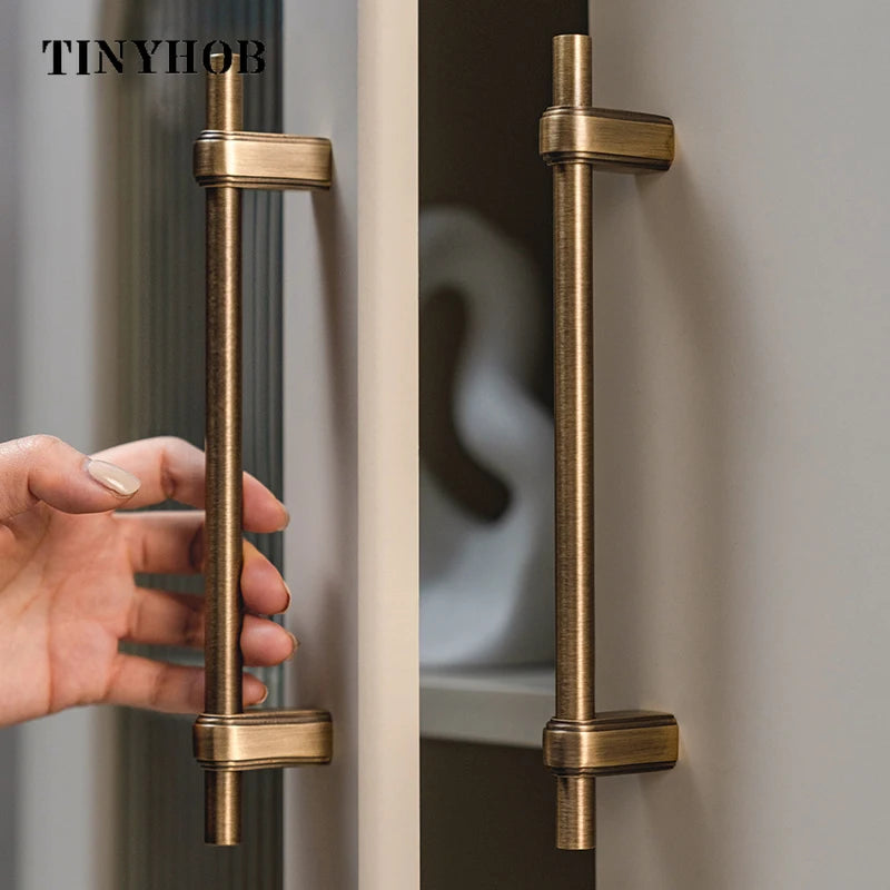 Antique Bronze Solid Brass Cabinet Handle