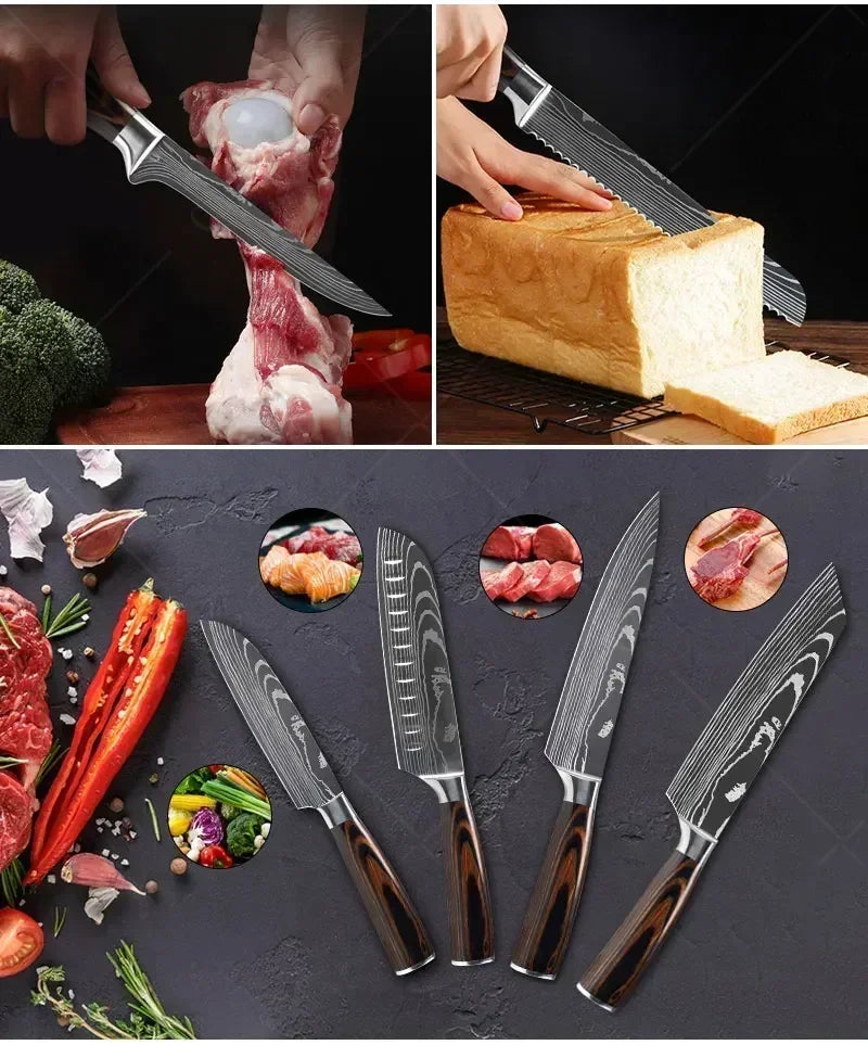 Kitchen Knives Set