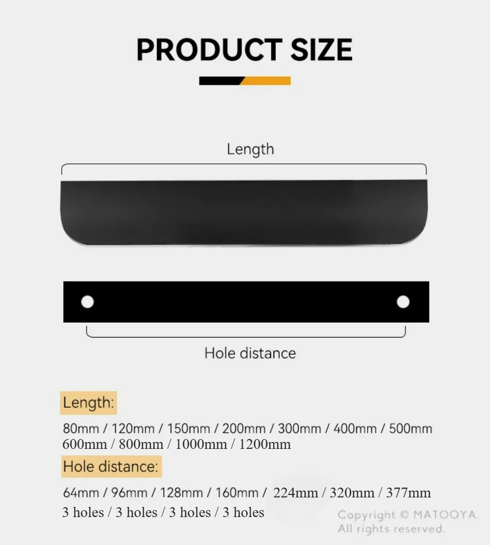 Hidden Cabinet Handles