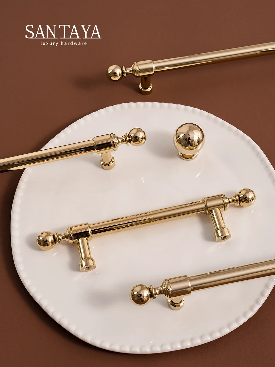 Solid Brass Kitchen Cabinet Handle