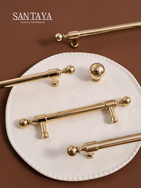 Solid Brass Kitchen Cabinet Handle