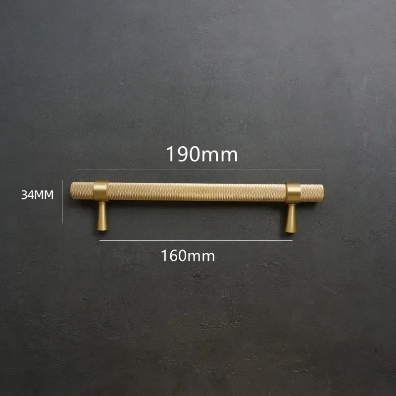 Long Knurled Handle Cabinet