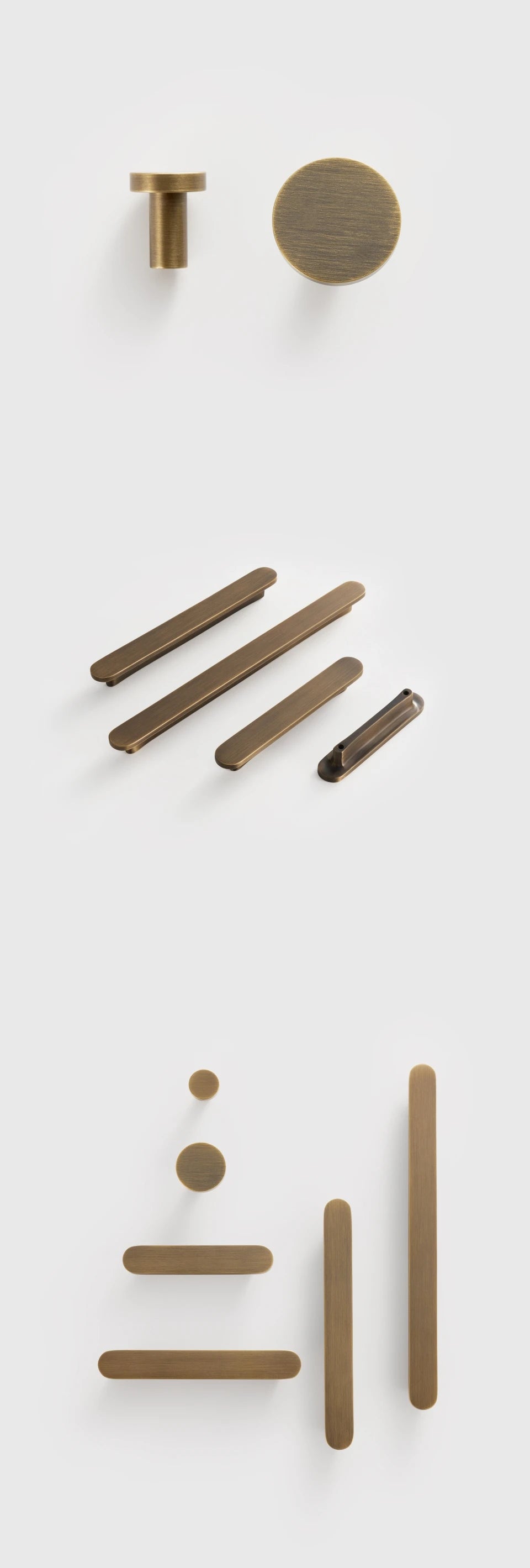 Solid Brass Plain Modern Style