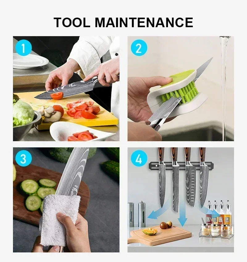 Kitchen Knives Set