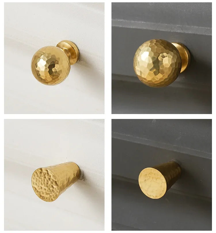 Solid Brass Hand Hammer Handles