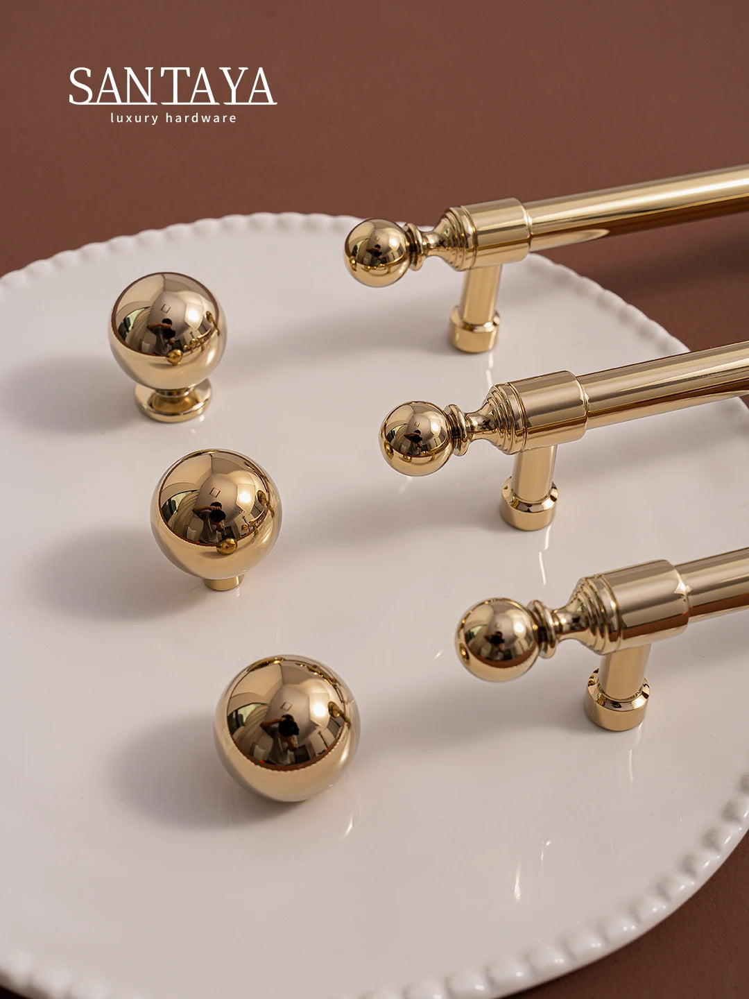 Solid Brass Kitchen Cabinet Handle