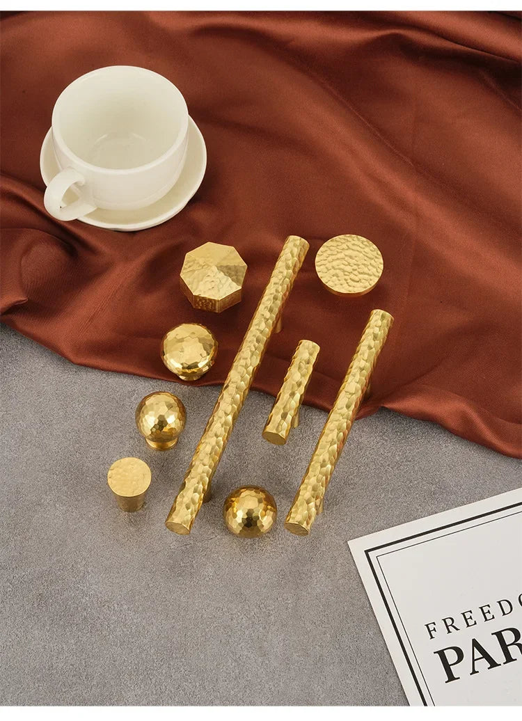 Solid Brass Hand Hammer Handles