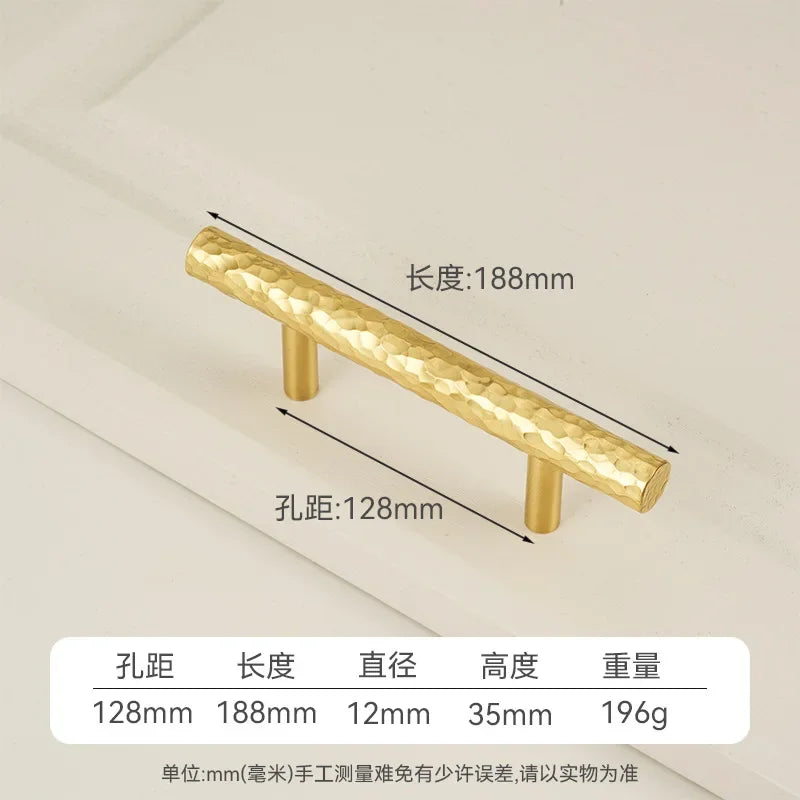 Solid Brass Hand Hammer Handles