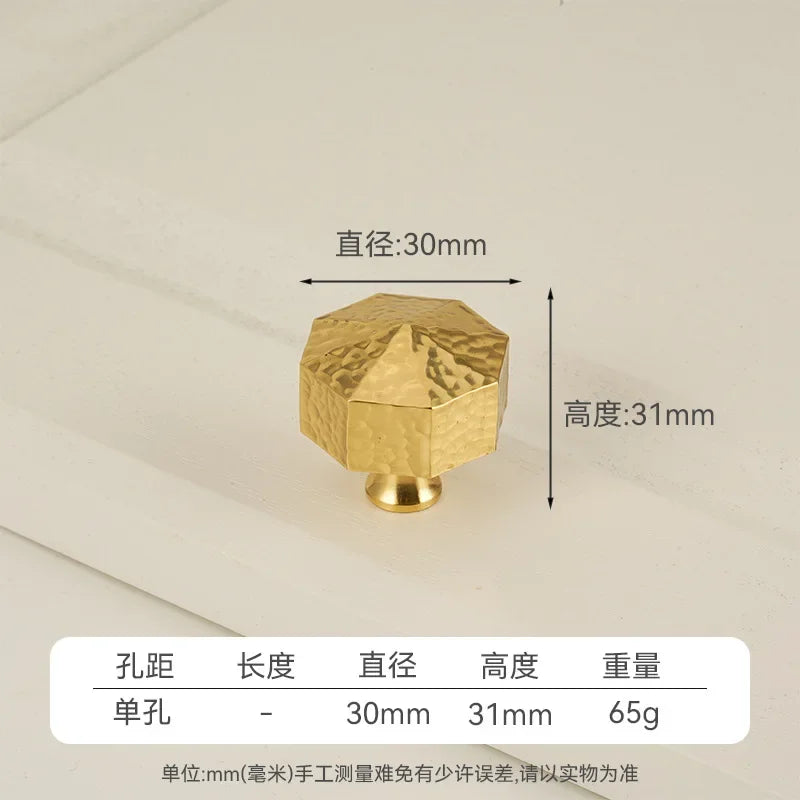 Solid Brass Hand Hammer Handles