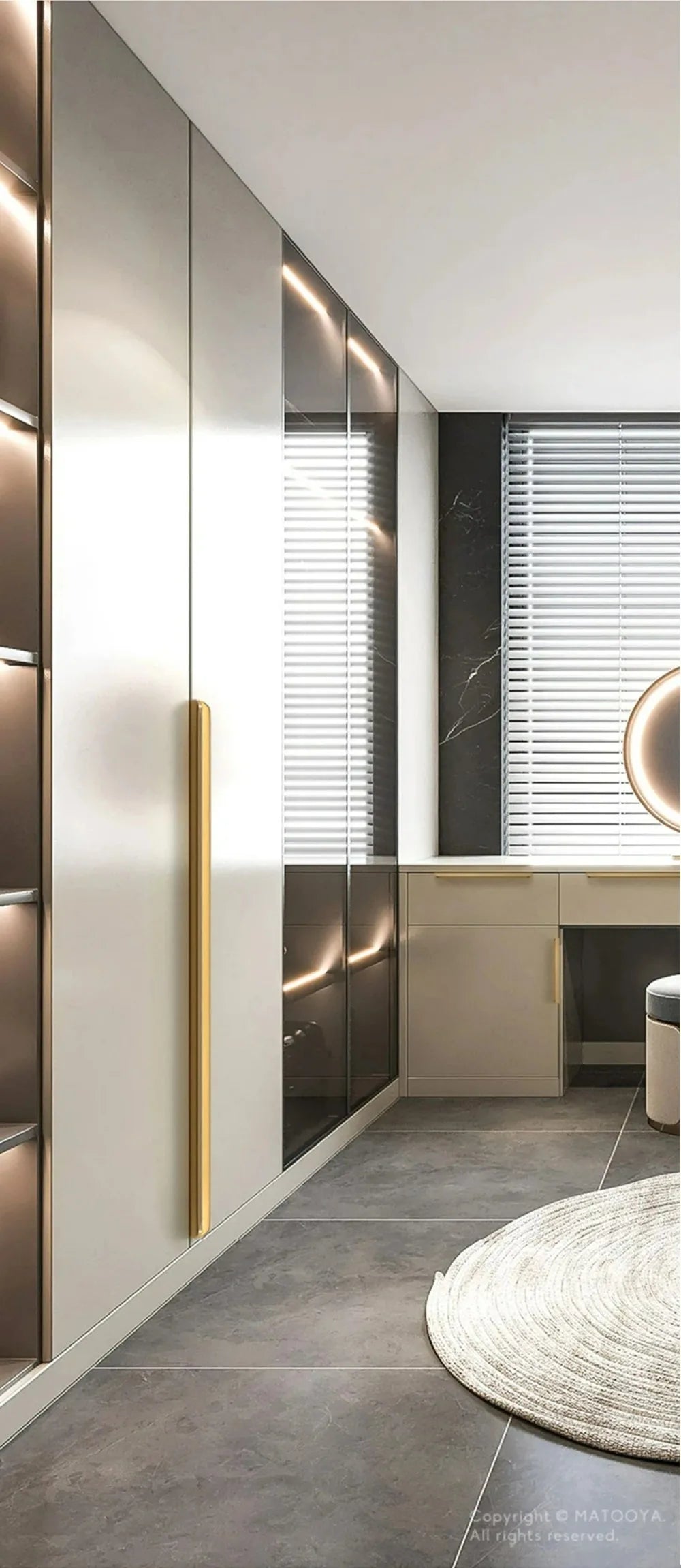 Hidden Cabinet Handles