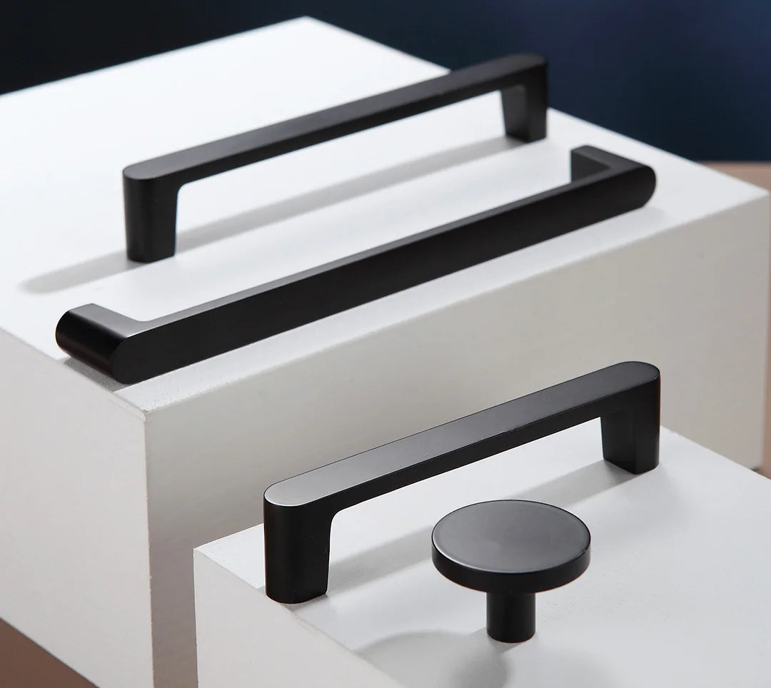 Modern Solid Brass Cabinet Handles