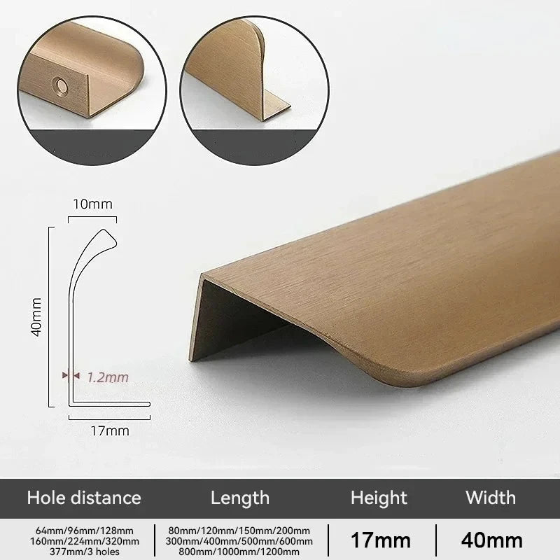 Hidden Cabinet Handles