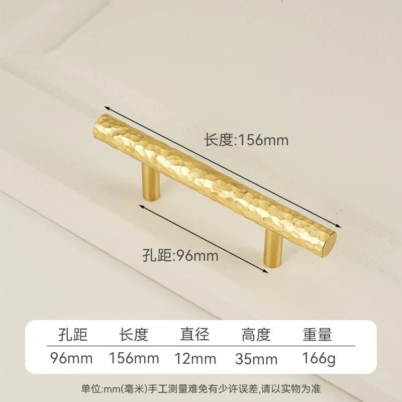 Solid Brass Hand Hammer Handles