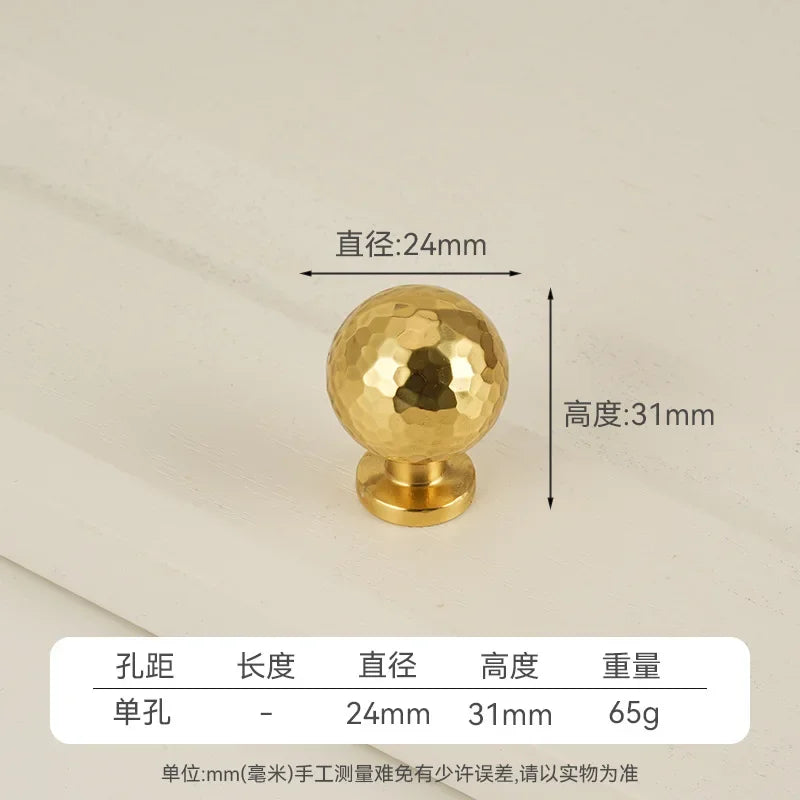 Solid Brass Hand Hammer Handles