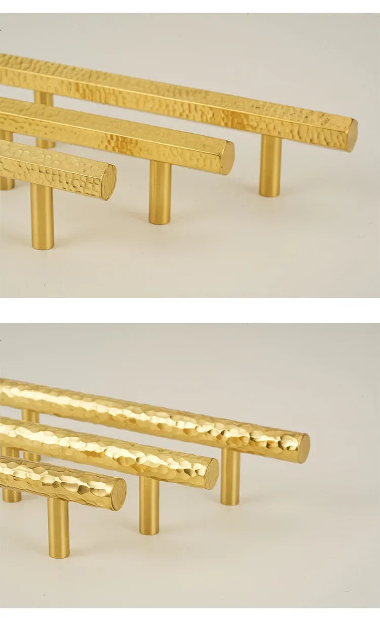 Solid Brass Hand Hammer Handles