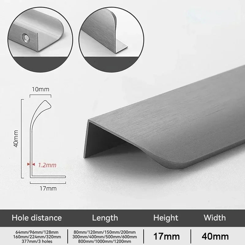 Hidden Cabinet Handles