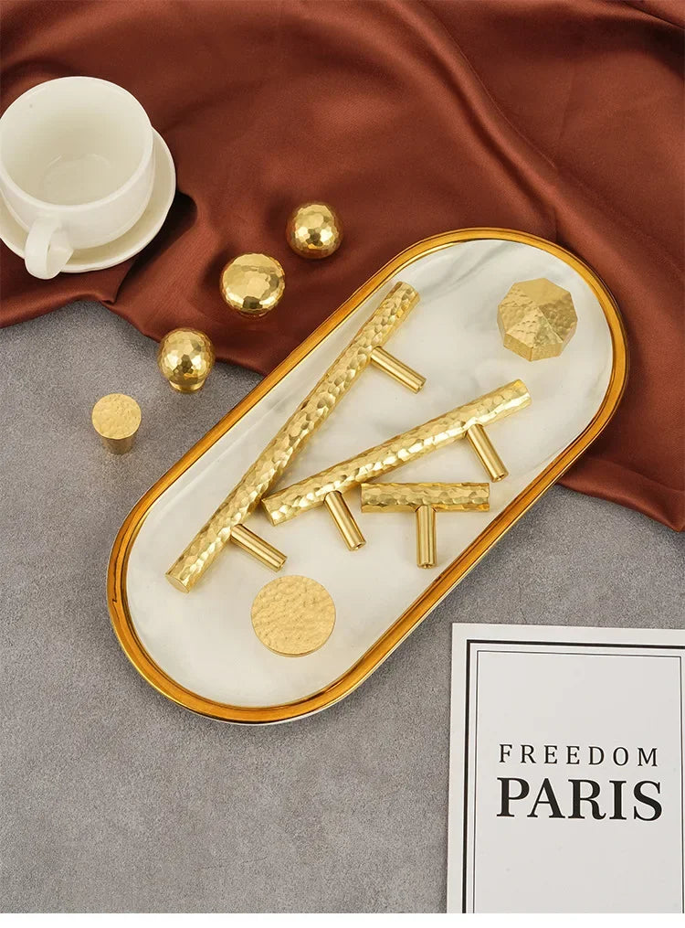 Solid Brass Hand Hammer Handles