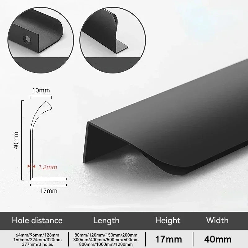 Hidden Cabinet Handles