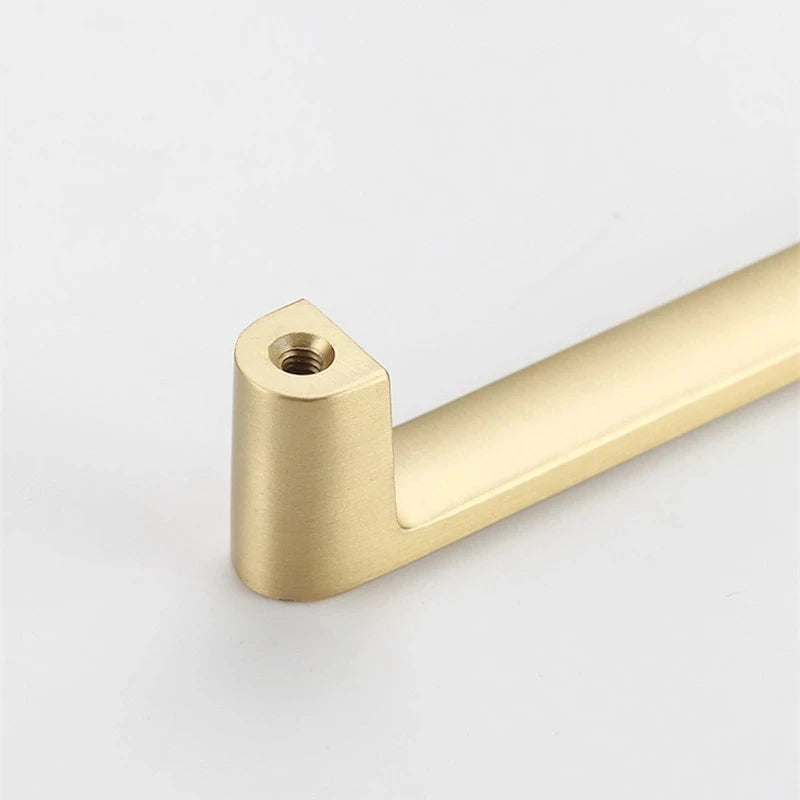 Modern Solid Brass Cabinet Handles