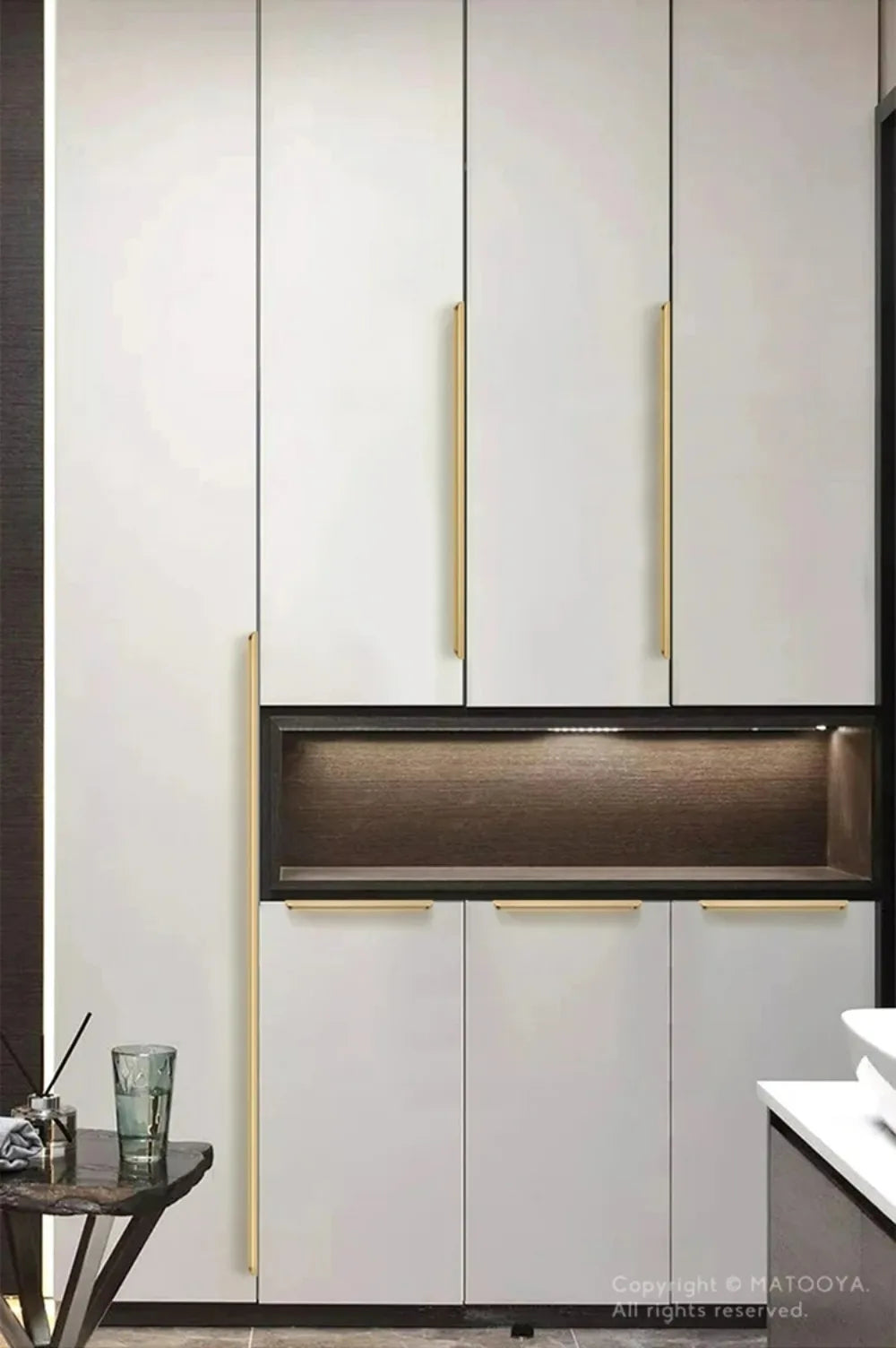 Hidden Cabinet Handles