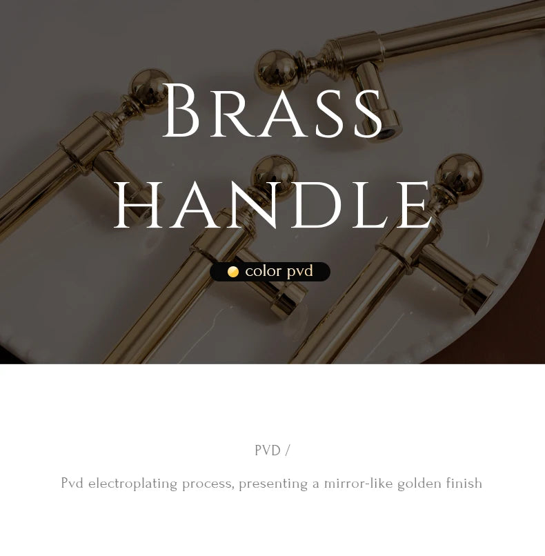 Solid Brass Kitchen Cabinet Handle