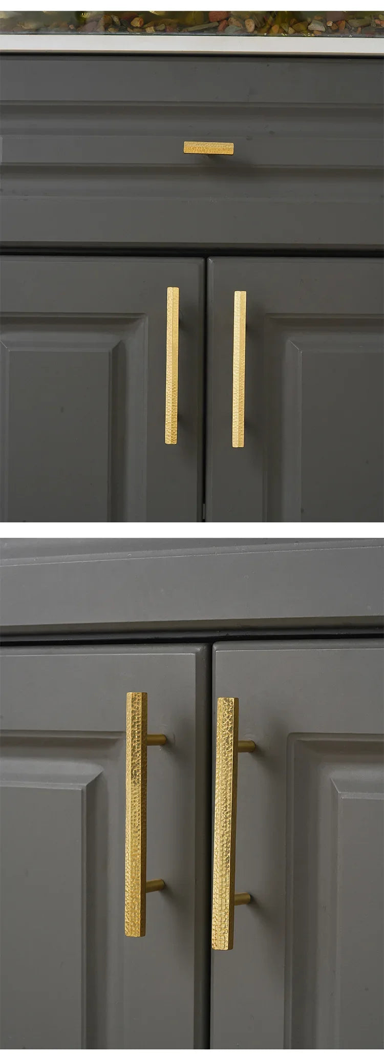 Solid Brass Hand Hammer Handles
