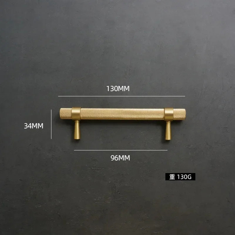 Long Knurled Handle Cabinet