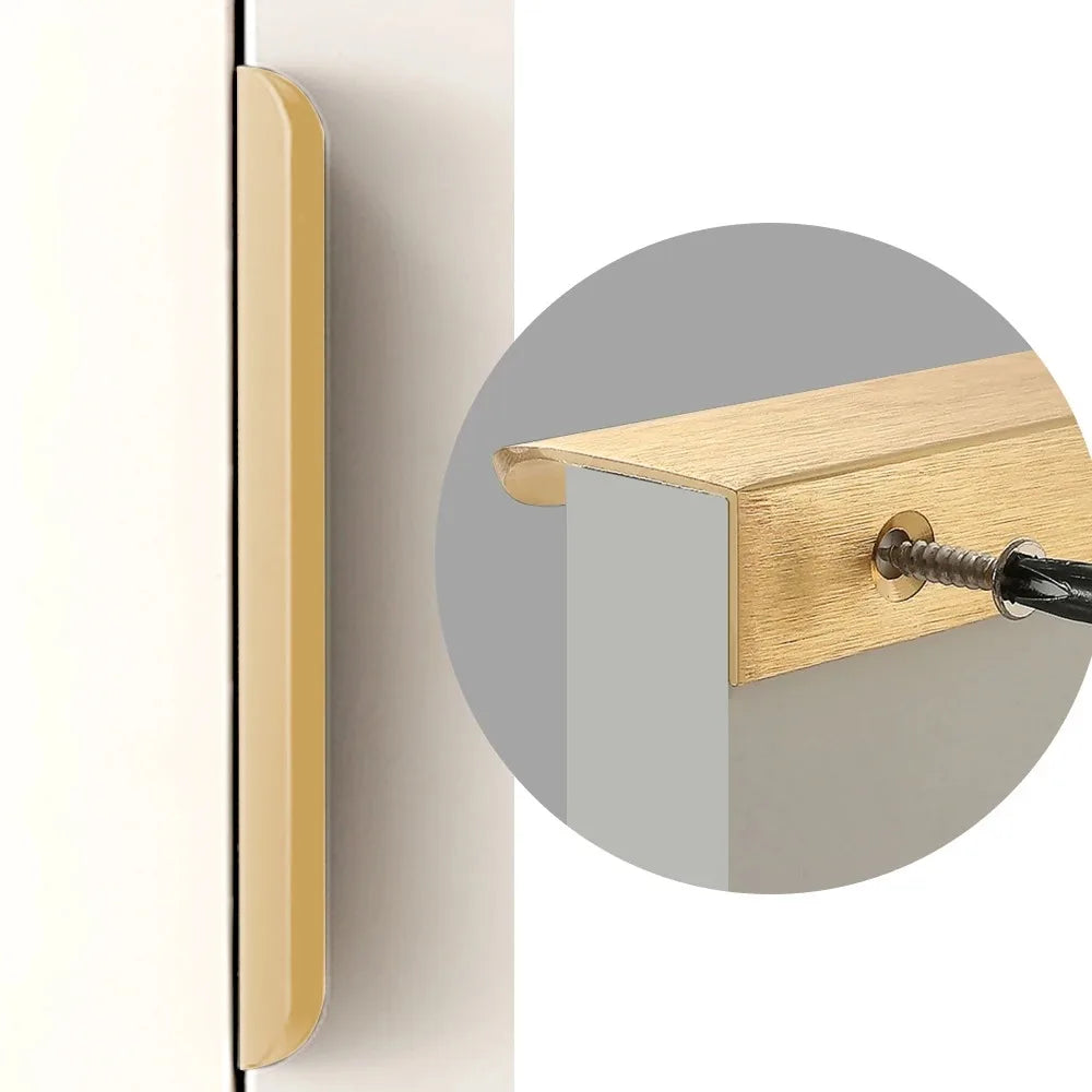 Hidden Cabinet Handles