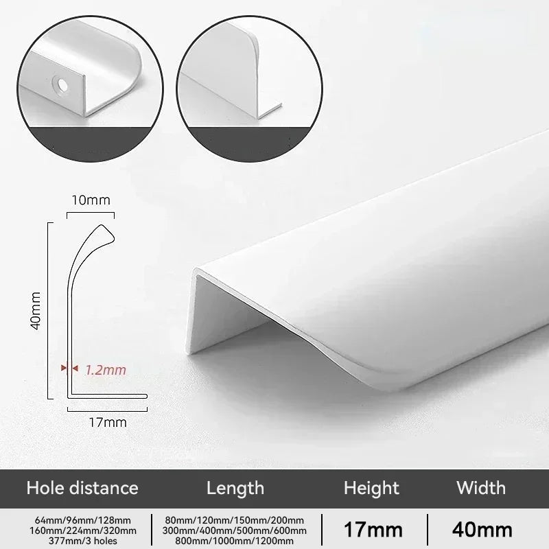 Hidden Cabinet Handles