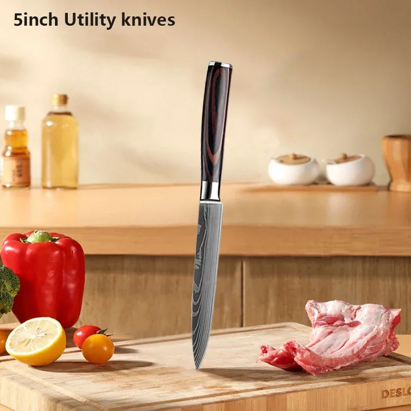 Kitchen Knives Set