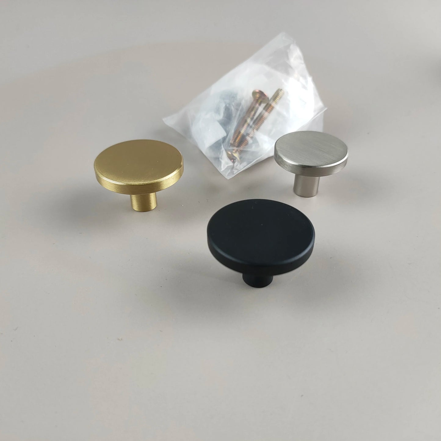Luxury Solid Brass Round Knobs
