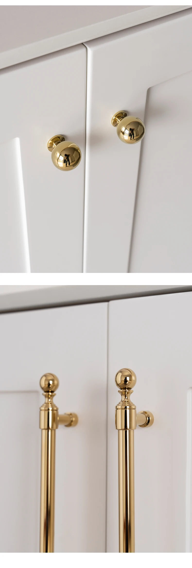 Solid Brass Kitchen Cabinet Handle