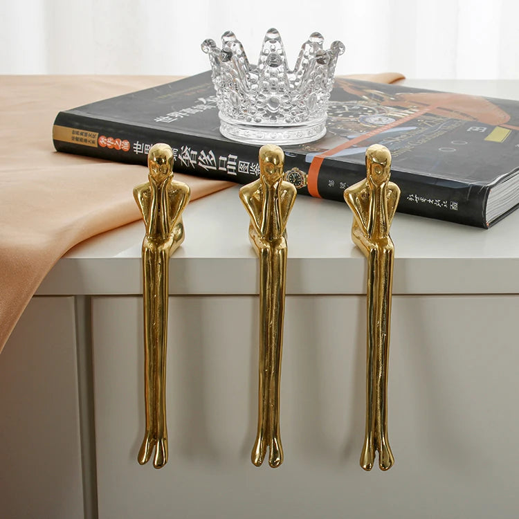 Brass Luxury Humanoid Handle