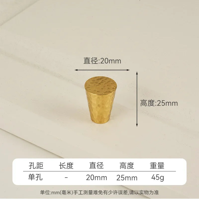 Solid Brass Hand Hammer Handles