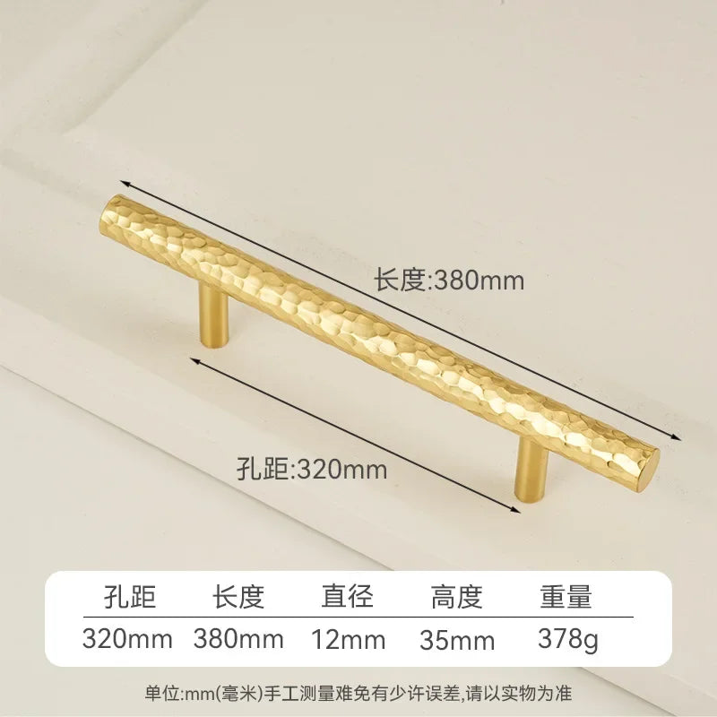 Solid Brass Hand Hammer Handles