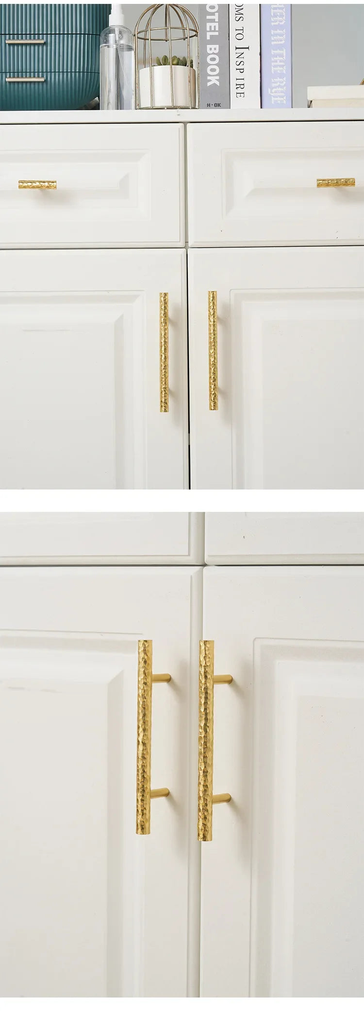 Solid Brass Hand Hammer Handles