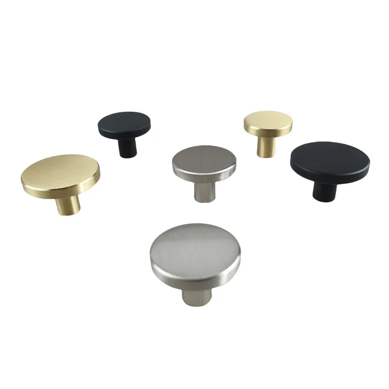 Luxury Solid Brass Round Knobs