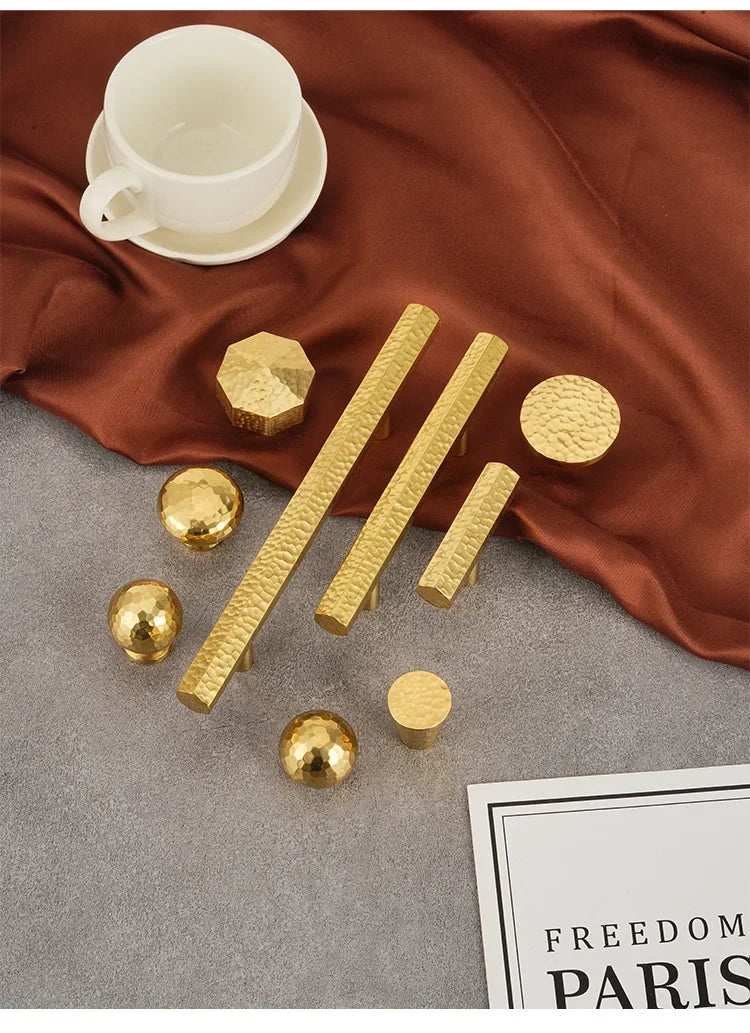 Solid Brass Hand Hammer Handles