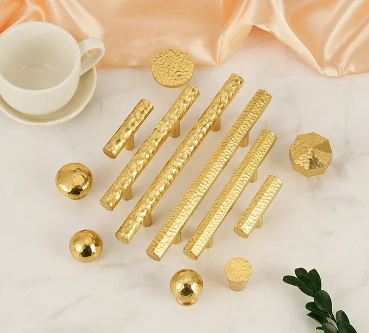 Solid Brass Hand Hammer Handles