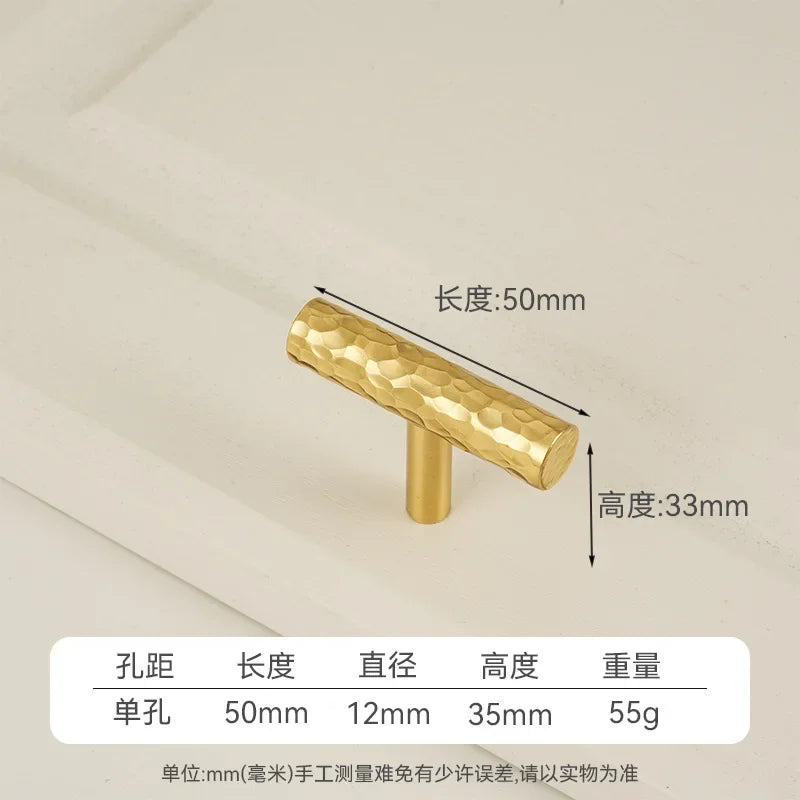 Solid Brass Hand Hammer Handles