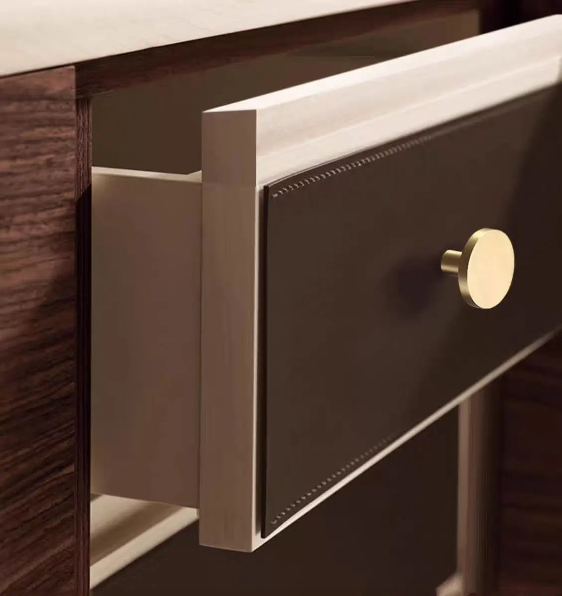 Modern Solid Brass Cabinet Handles