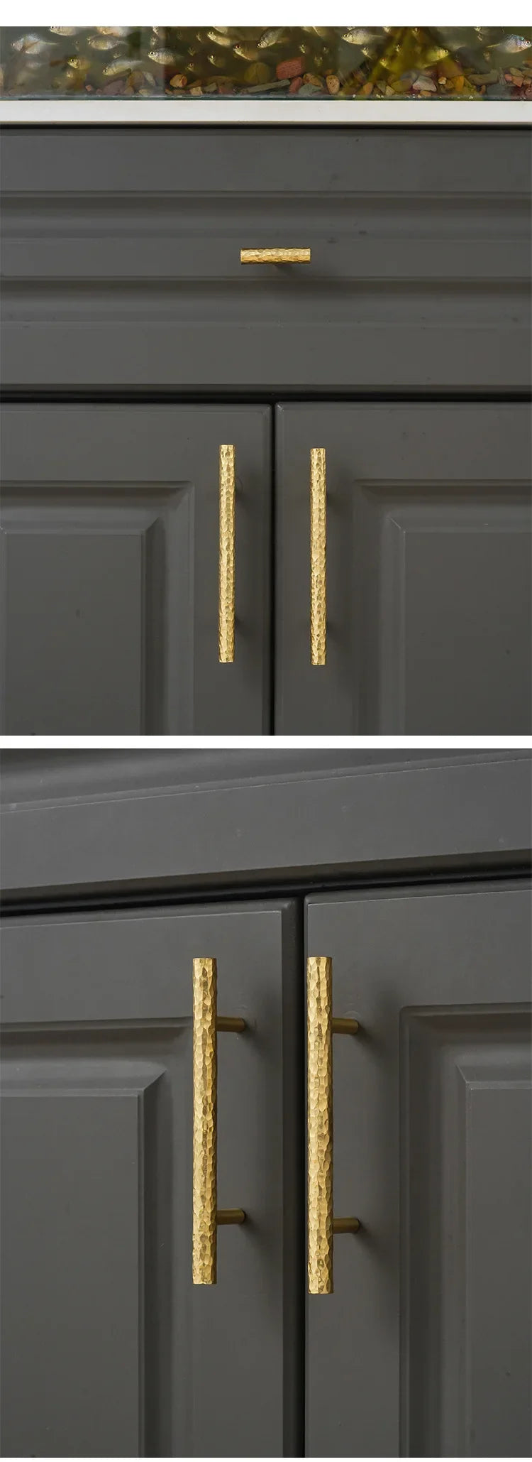 Solid Brass Hand Hammer Handles