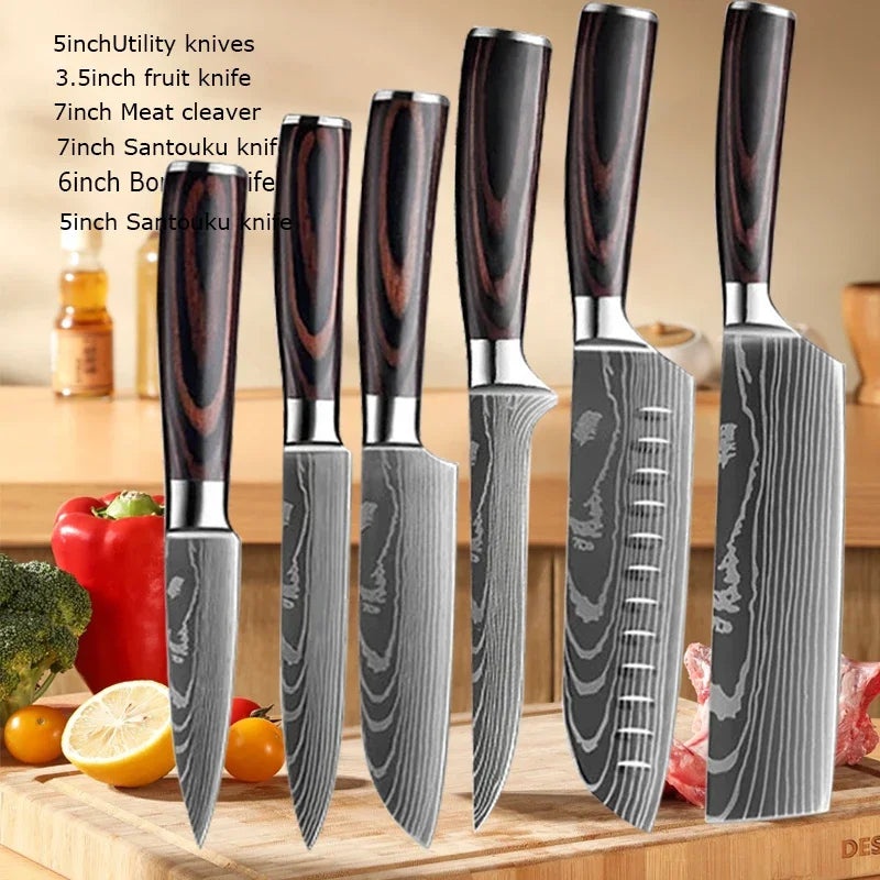 Kitchen Knives Set