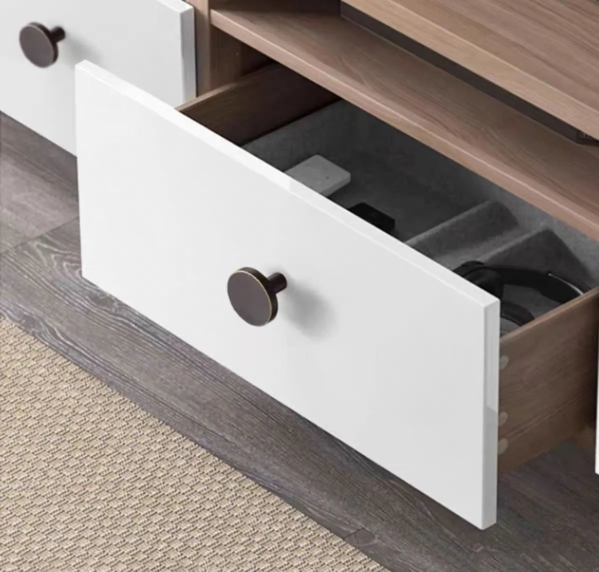Modern Solid Brass Cabinet Handles