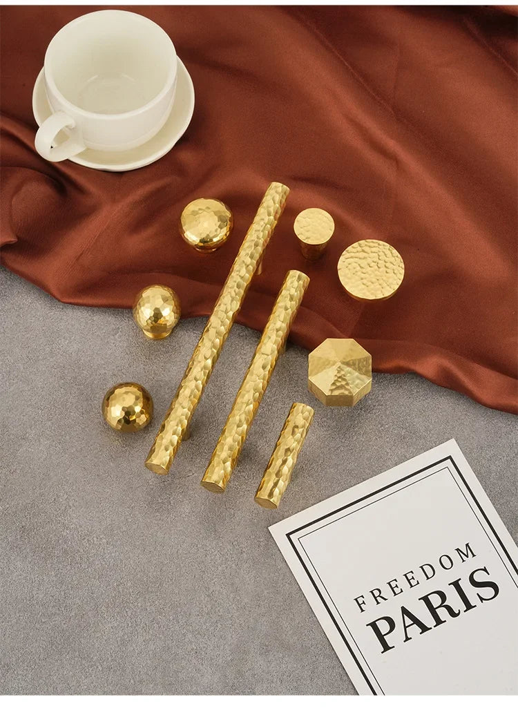 Solid Brass Hand Hammer Handles