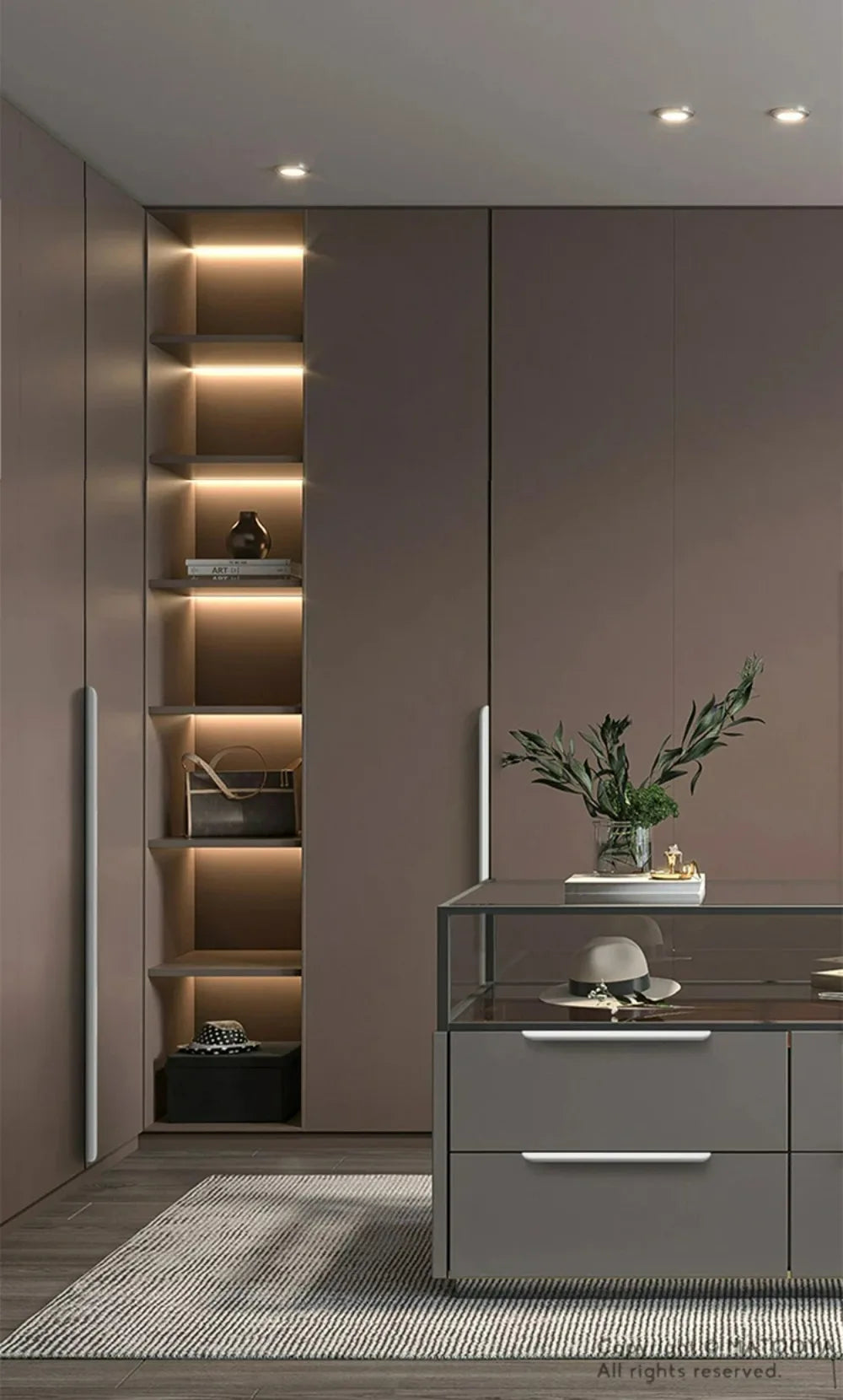 Hidden Cabinet Handles